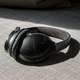 Check out the padded microsuede bit on top of the headband. It’s very comfortable!
